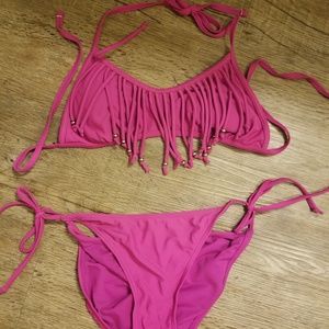 Target Pink/Fuschia Bikini Top